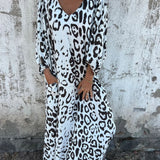 Fiona | Rochie lungă imprimată