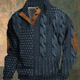 Elric™ | Pulover tricotat cu model