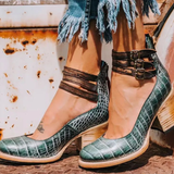 Ginevra™ | Pantofi cu toc multiple cu talpă groasă