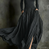 Raquel | Rochie maxi cu talie înaltă