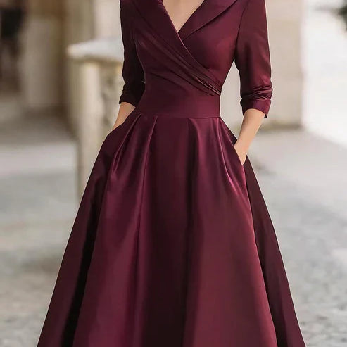 Isabela | Rochie midi elegantă