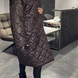 Ofira – Palton cu umplutură matlasată reversibilă și căptușeală cu model de panteră