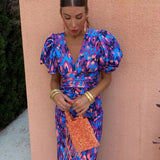 Aurora | Rochie lungă vibrantă